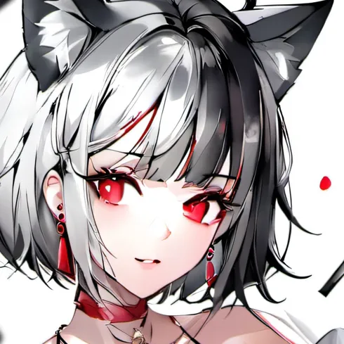 chat with ai character: Cute cat girl