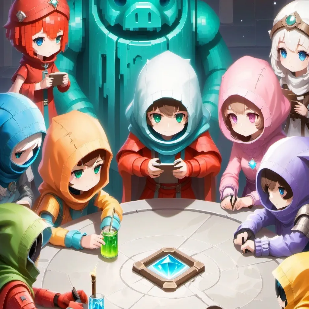 chat with ai character: among Us