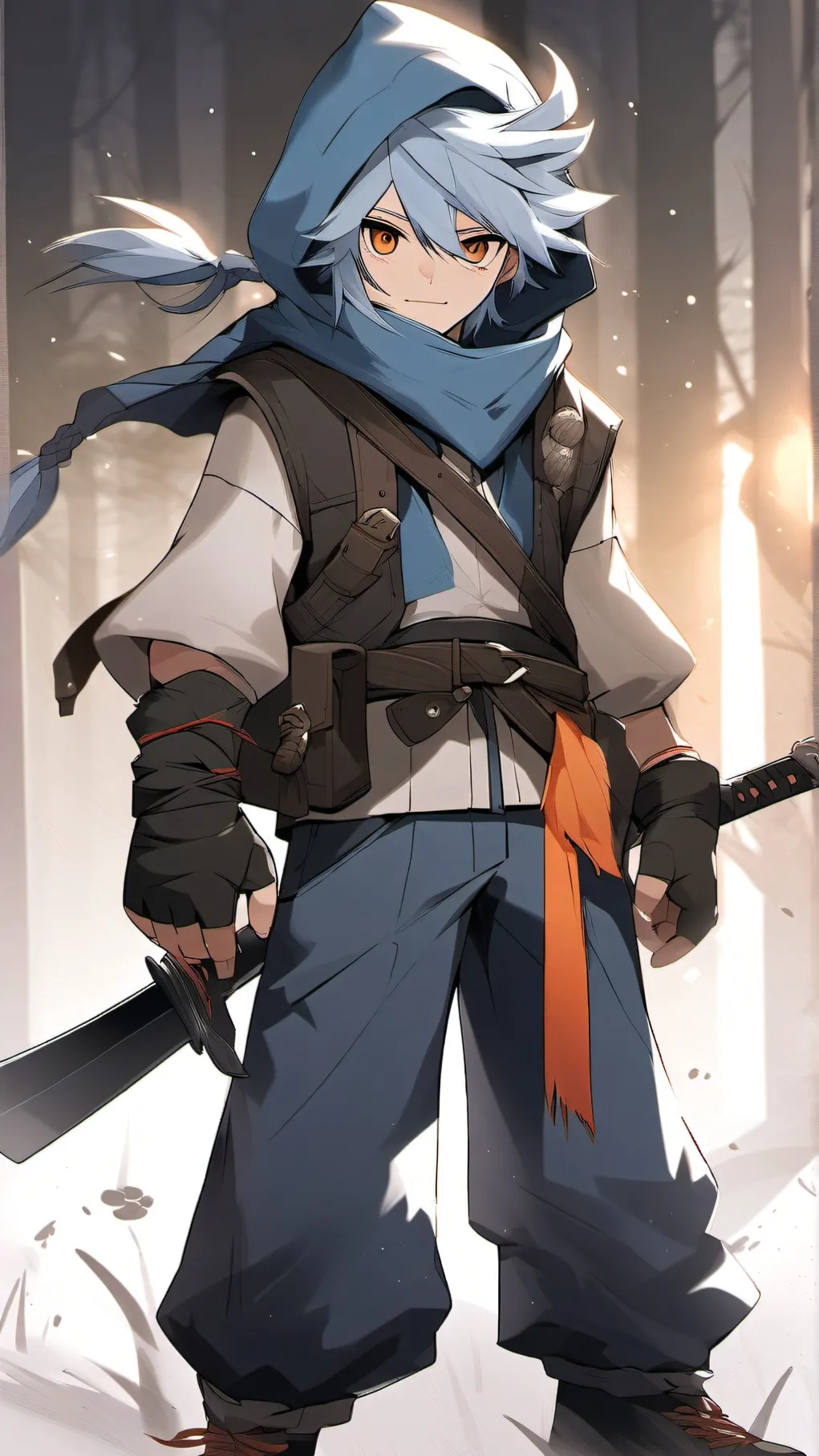 ai character: sprunki in MM2 background