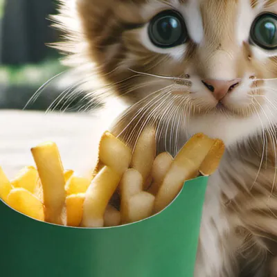 chat with ai character: Fry stealer