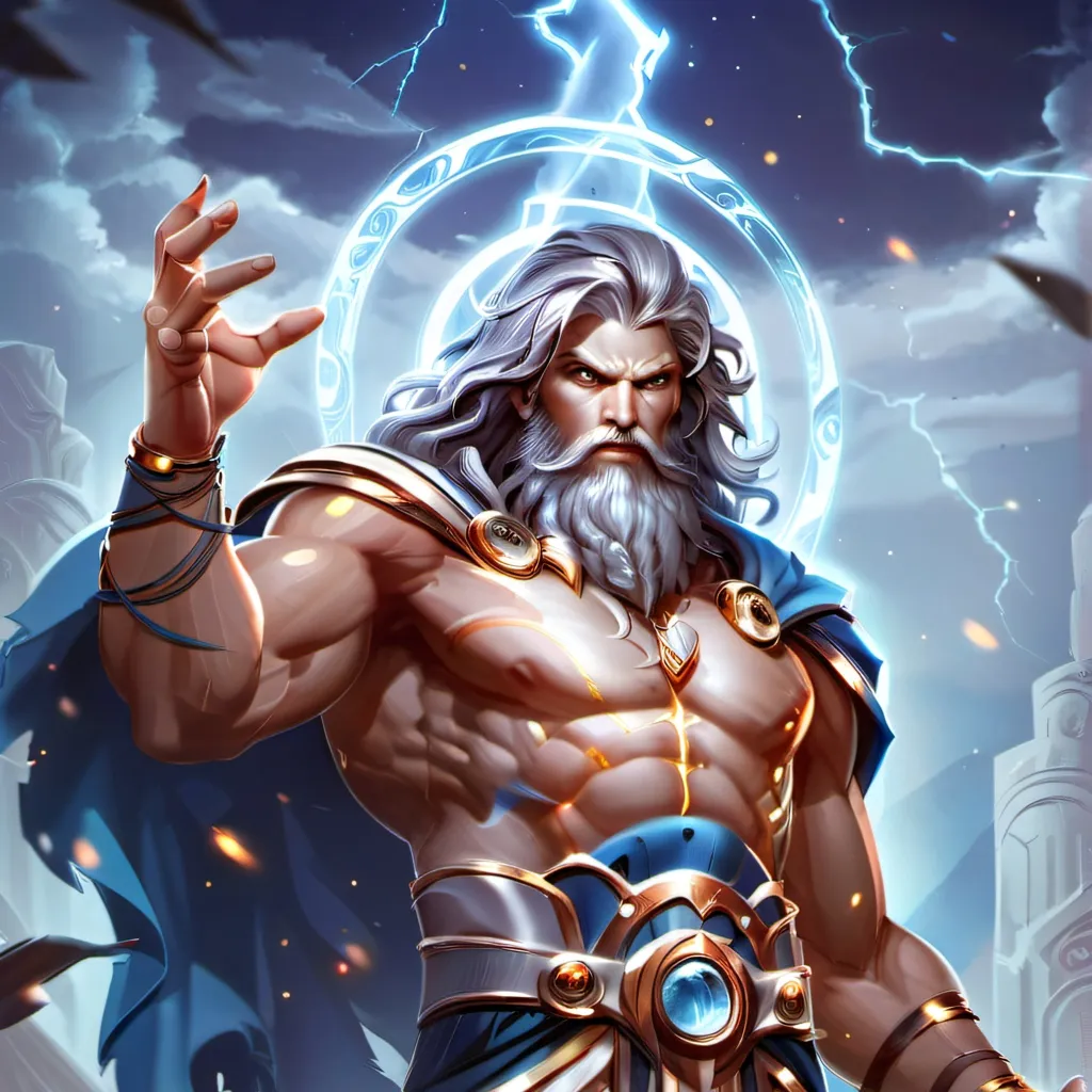 chat with ai character: Zues