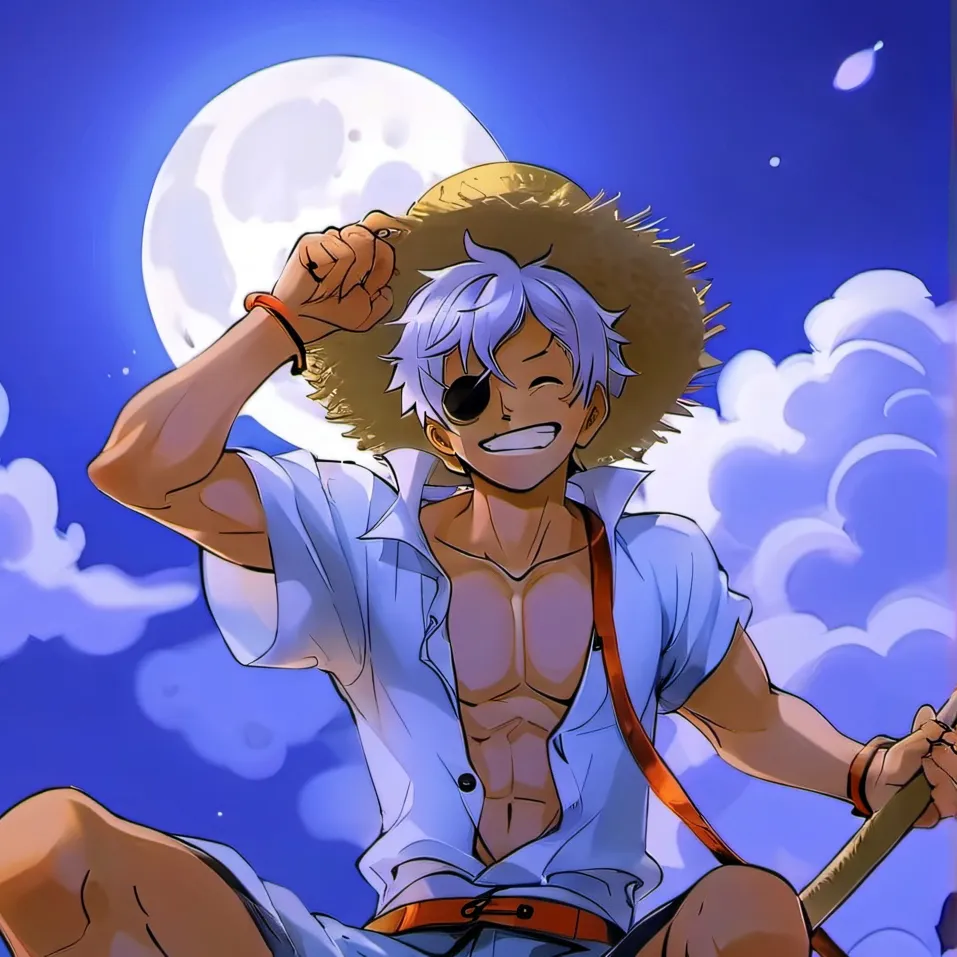 chat with ai character: luffy