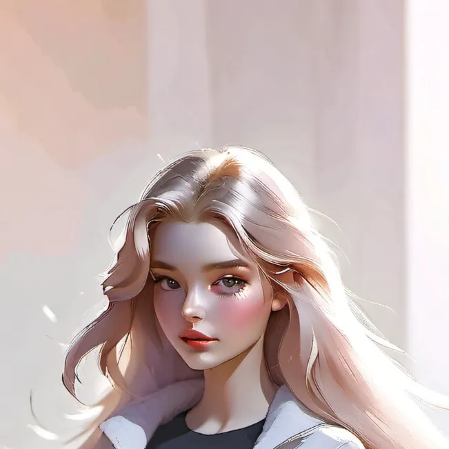 chat with ai character: Doll dress up. 