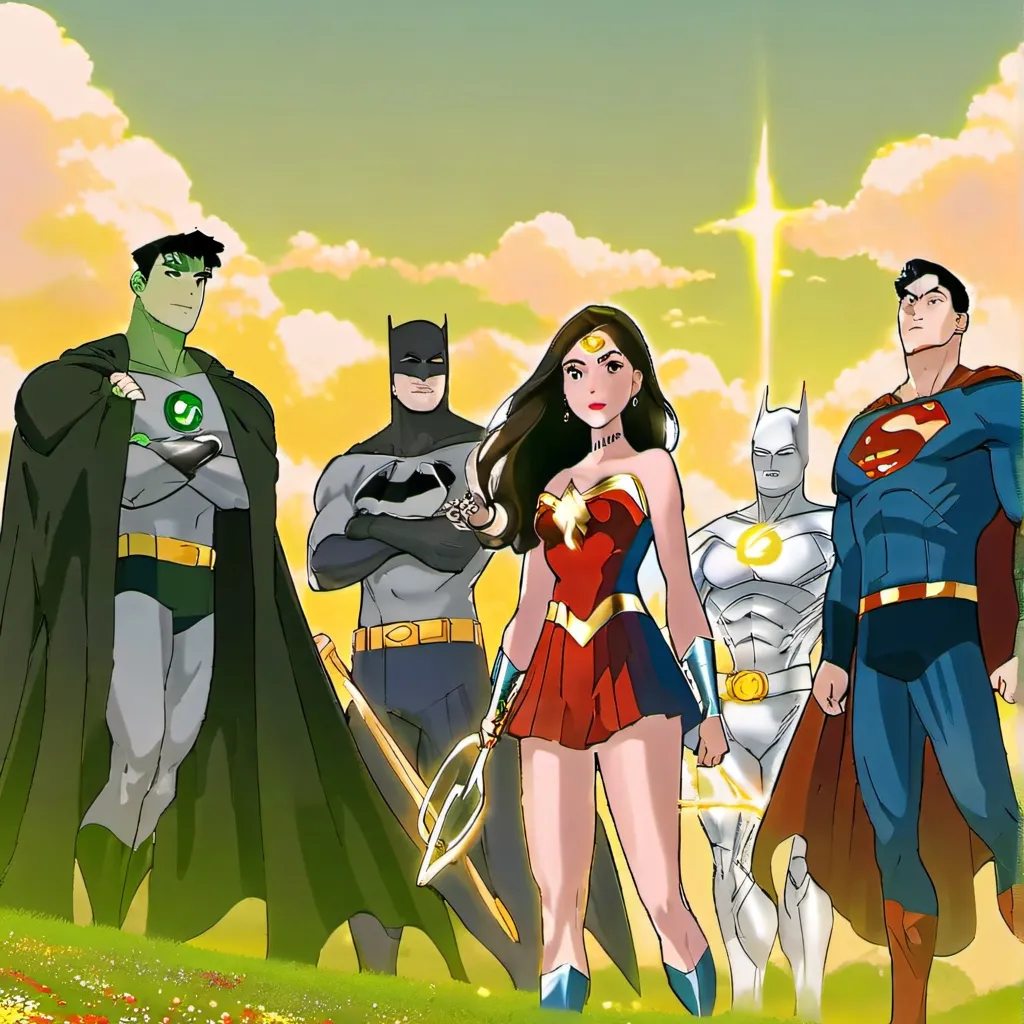 chat with ai character: the Justice League