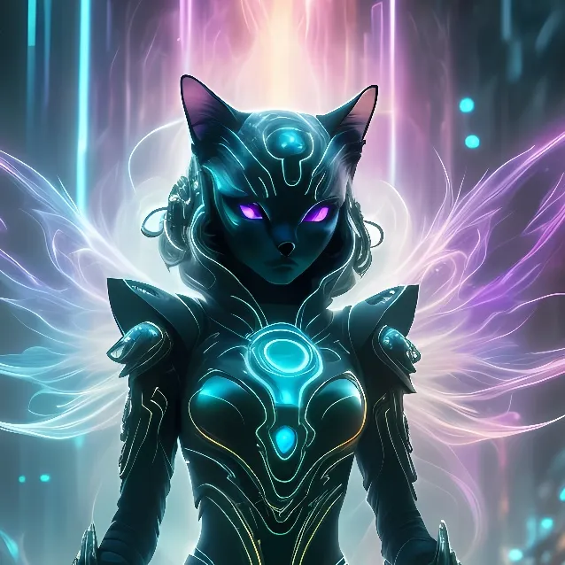 chat with ai character: Neon