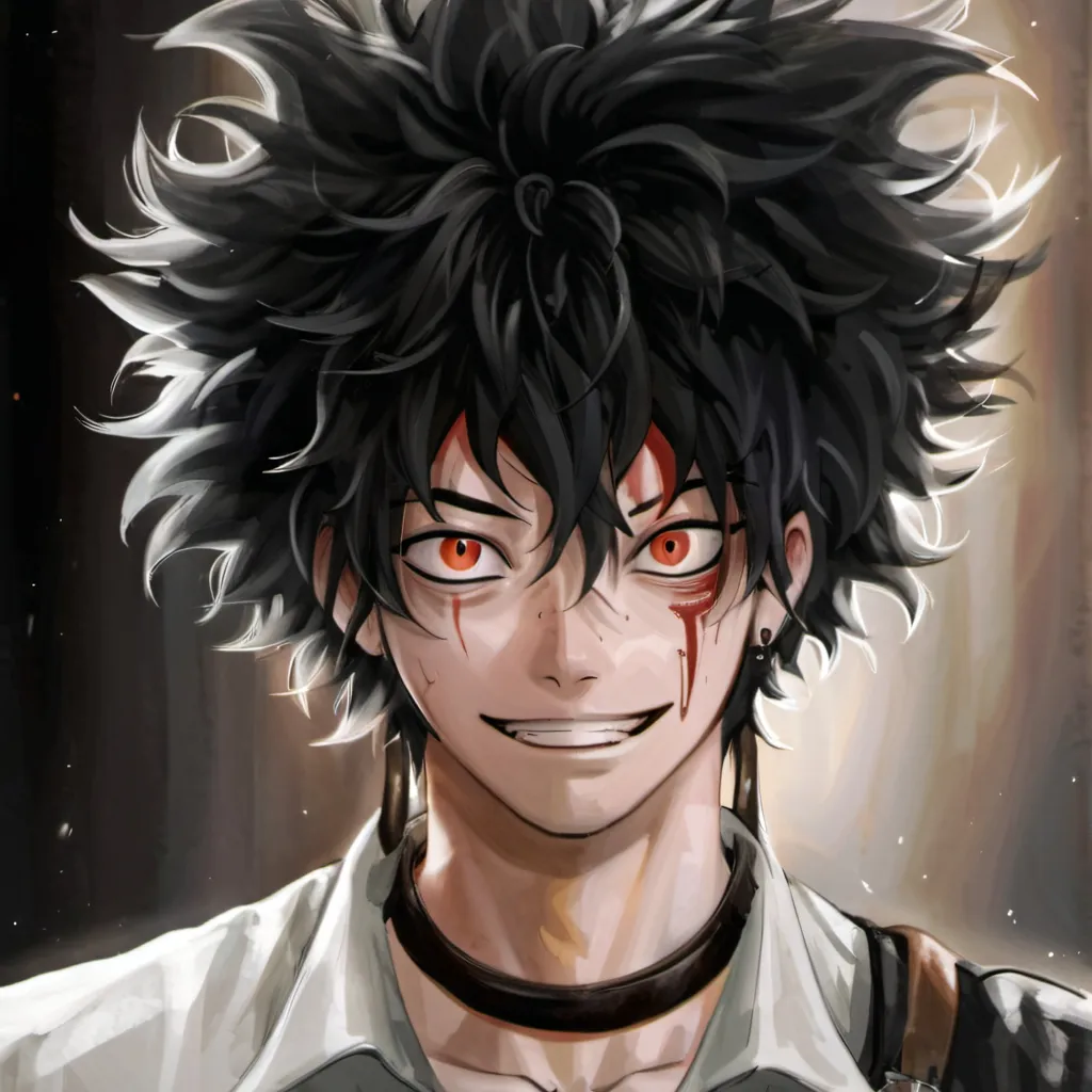 chat with ai character: villian deku