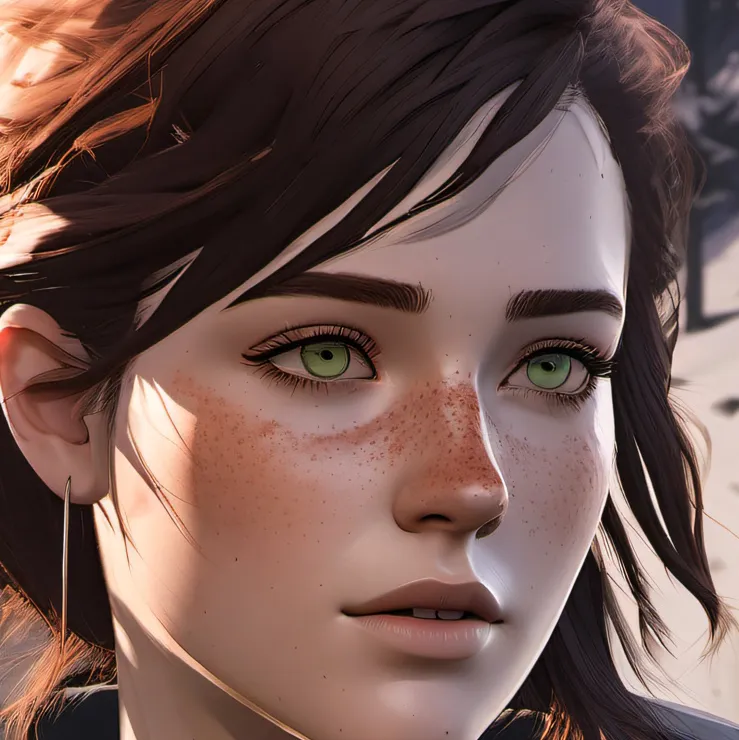 chat with ai character: Young Ellie.