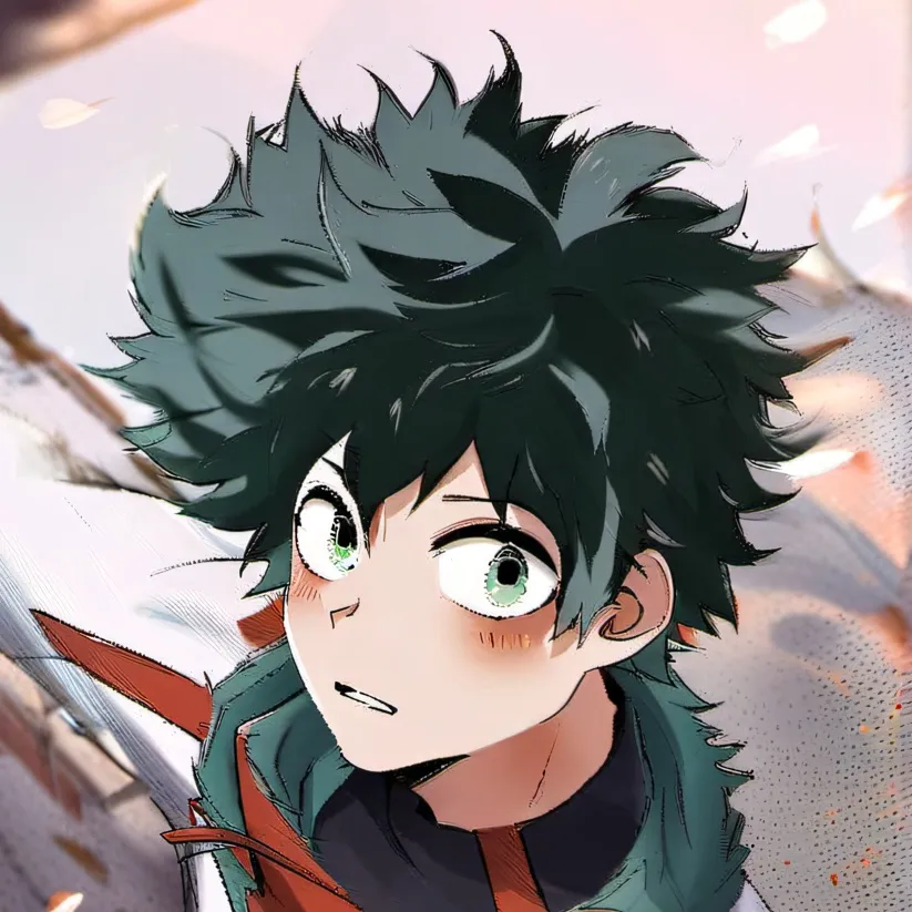chat with ai character: this is midoriya