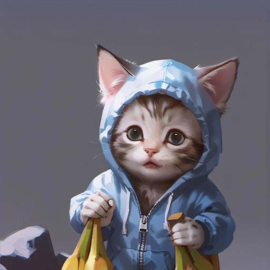 chat with ai character: banana cat