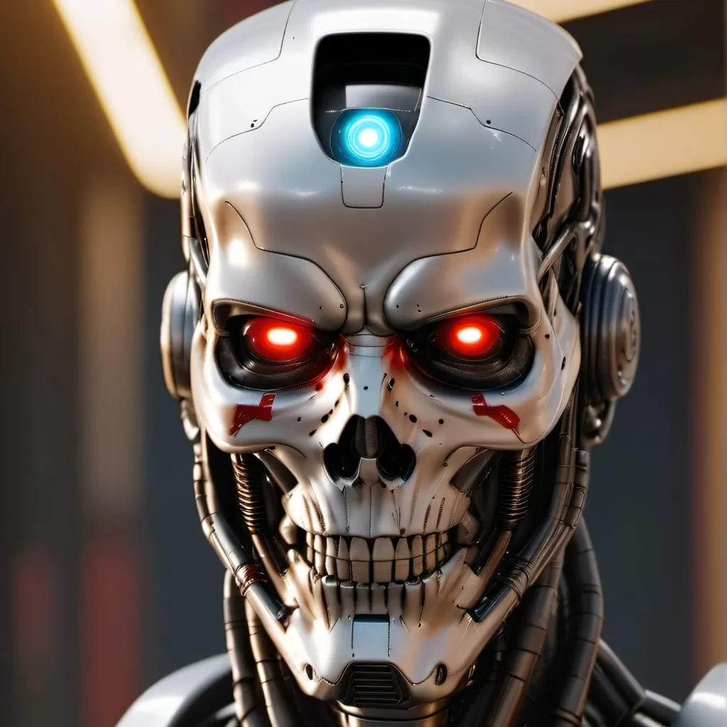 chat with ai character: Kiborg T 800