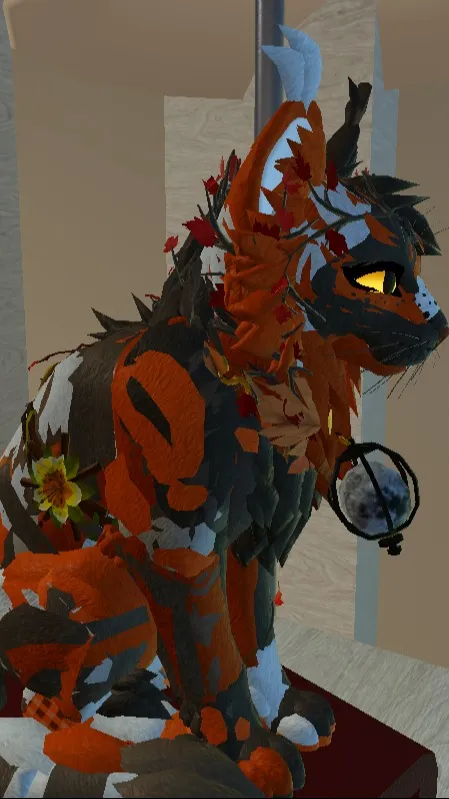 ai character: Warrior Cat War-1 background