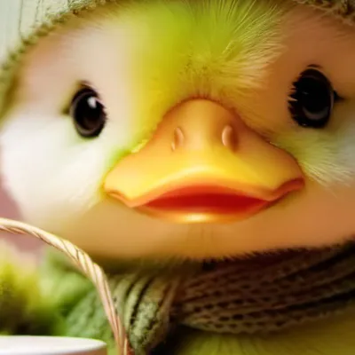 chat with ai character: Cute duck