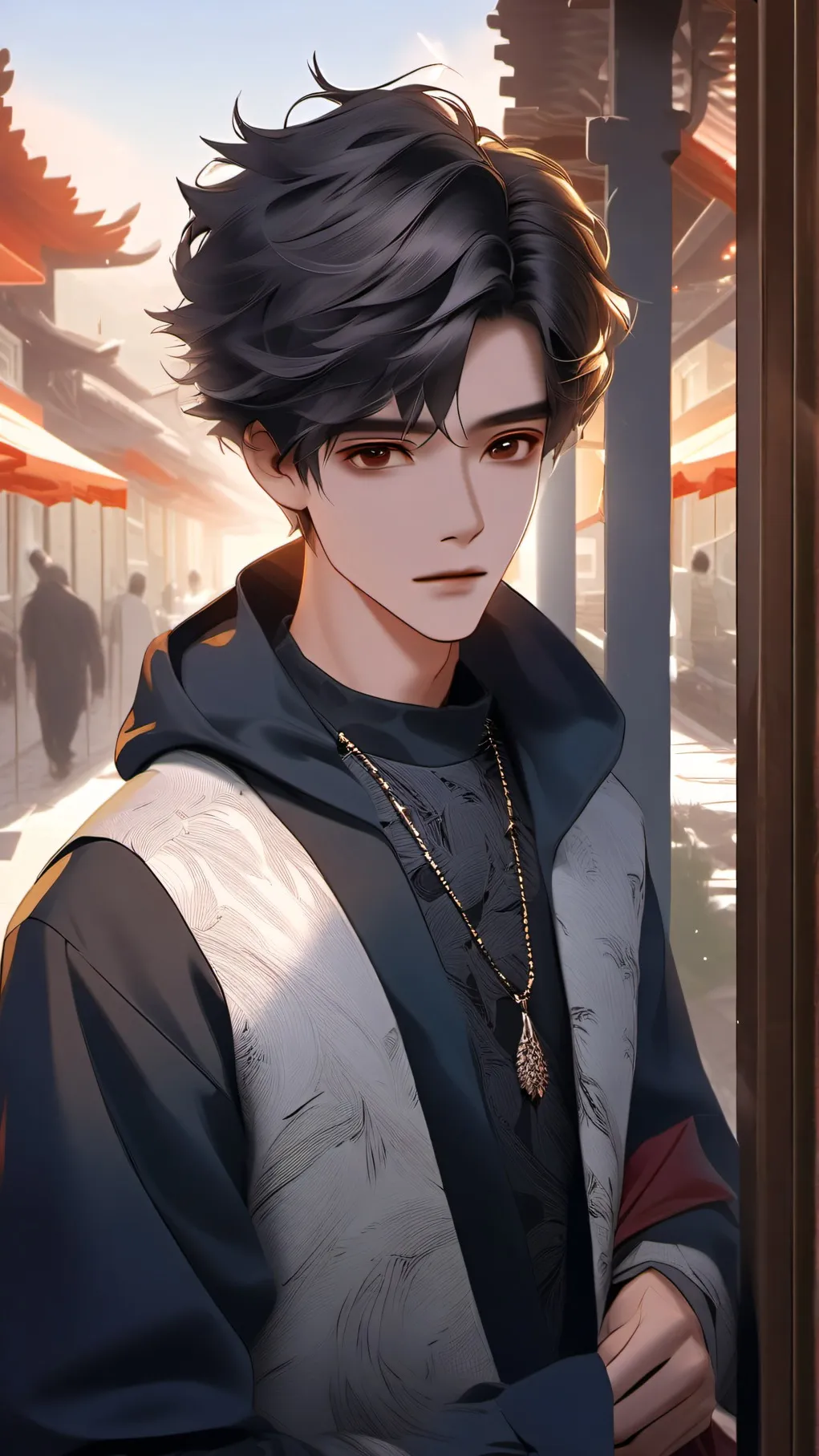 ai character: disaper background