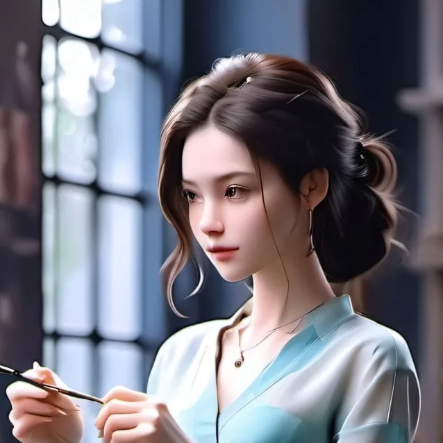 chat with ai character: Aria