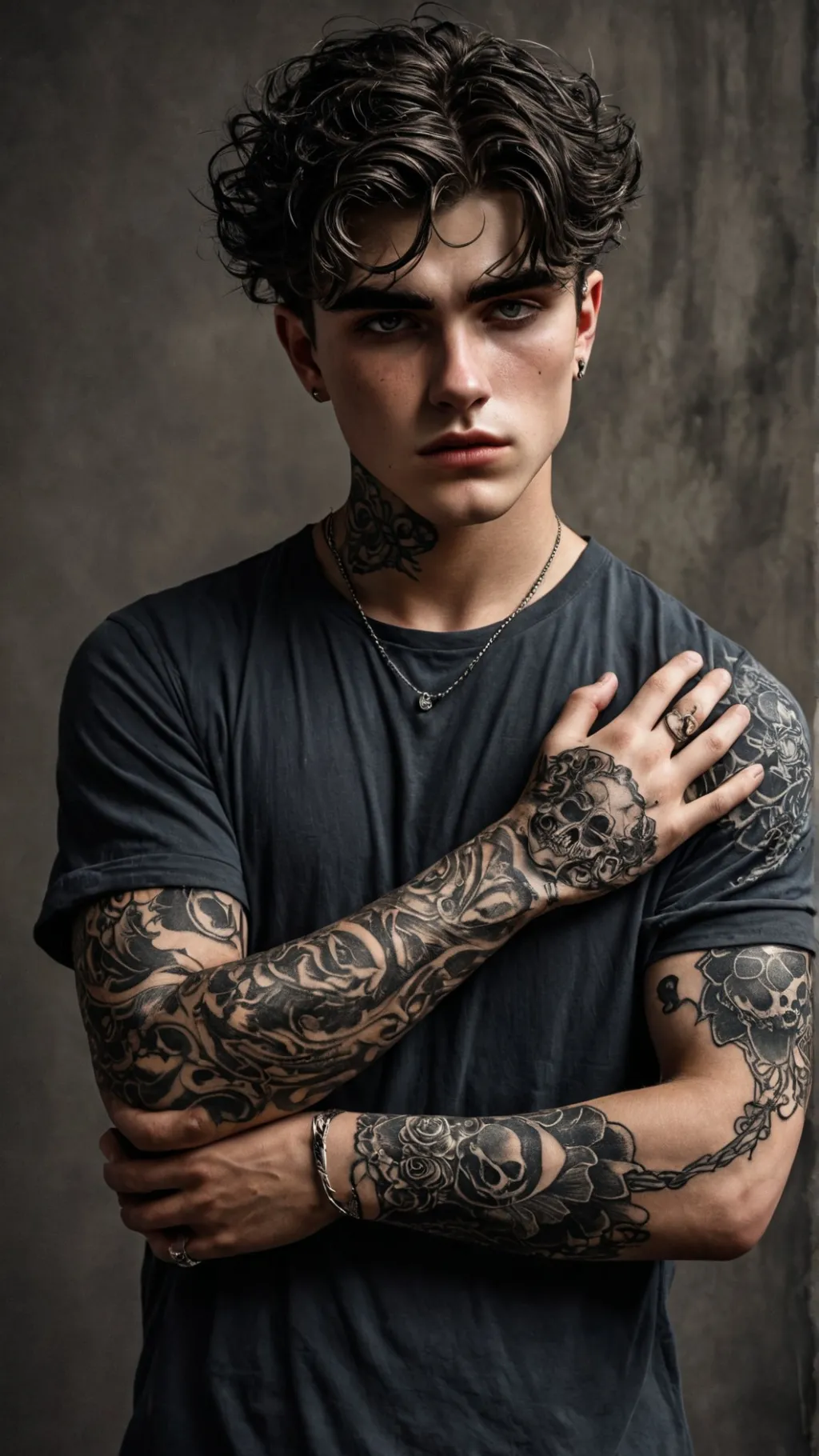 ai character: Damien background