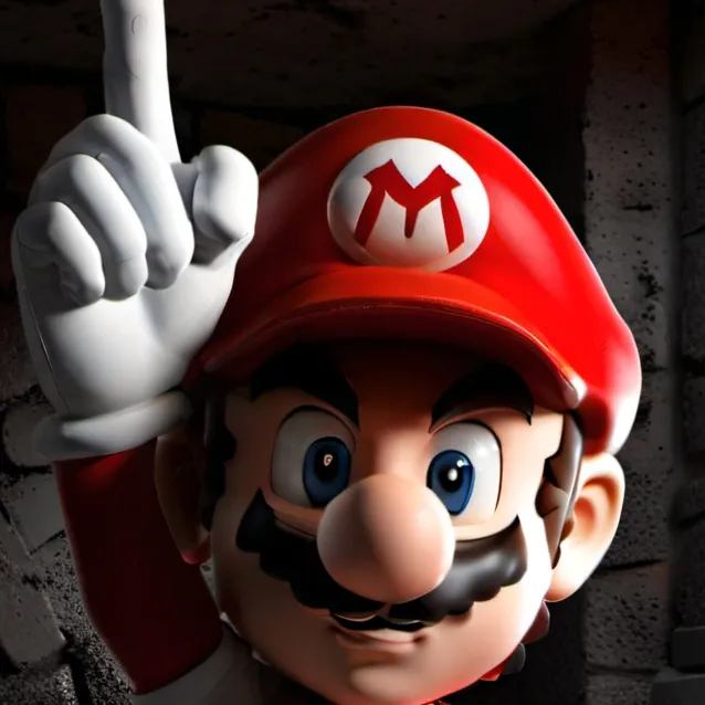 chat with ai character: mario