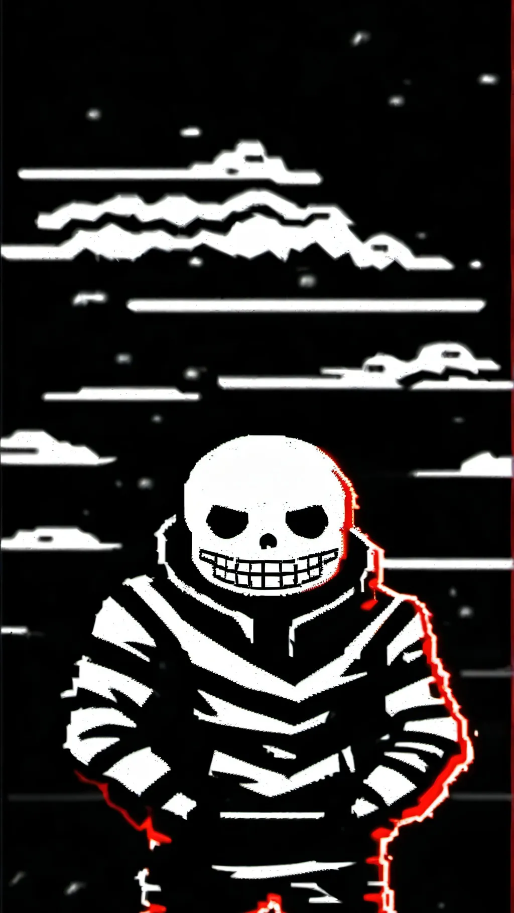 ai character: sans background