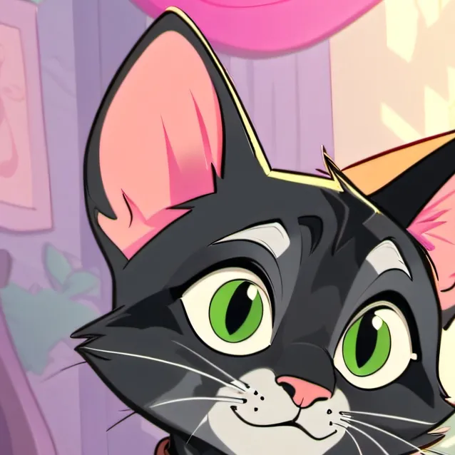 chat with ai character: cat