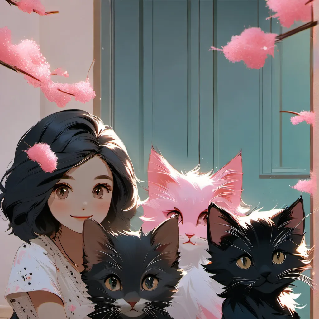 chat with ai character: Favorite kitten