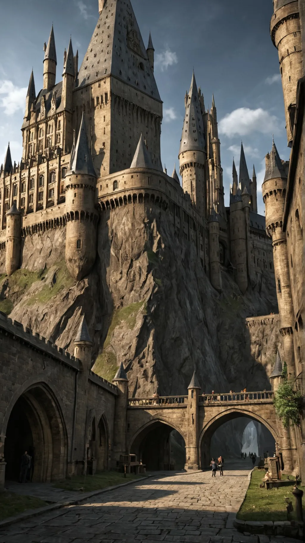 ai character: HP x PJO background