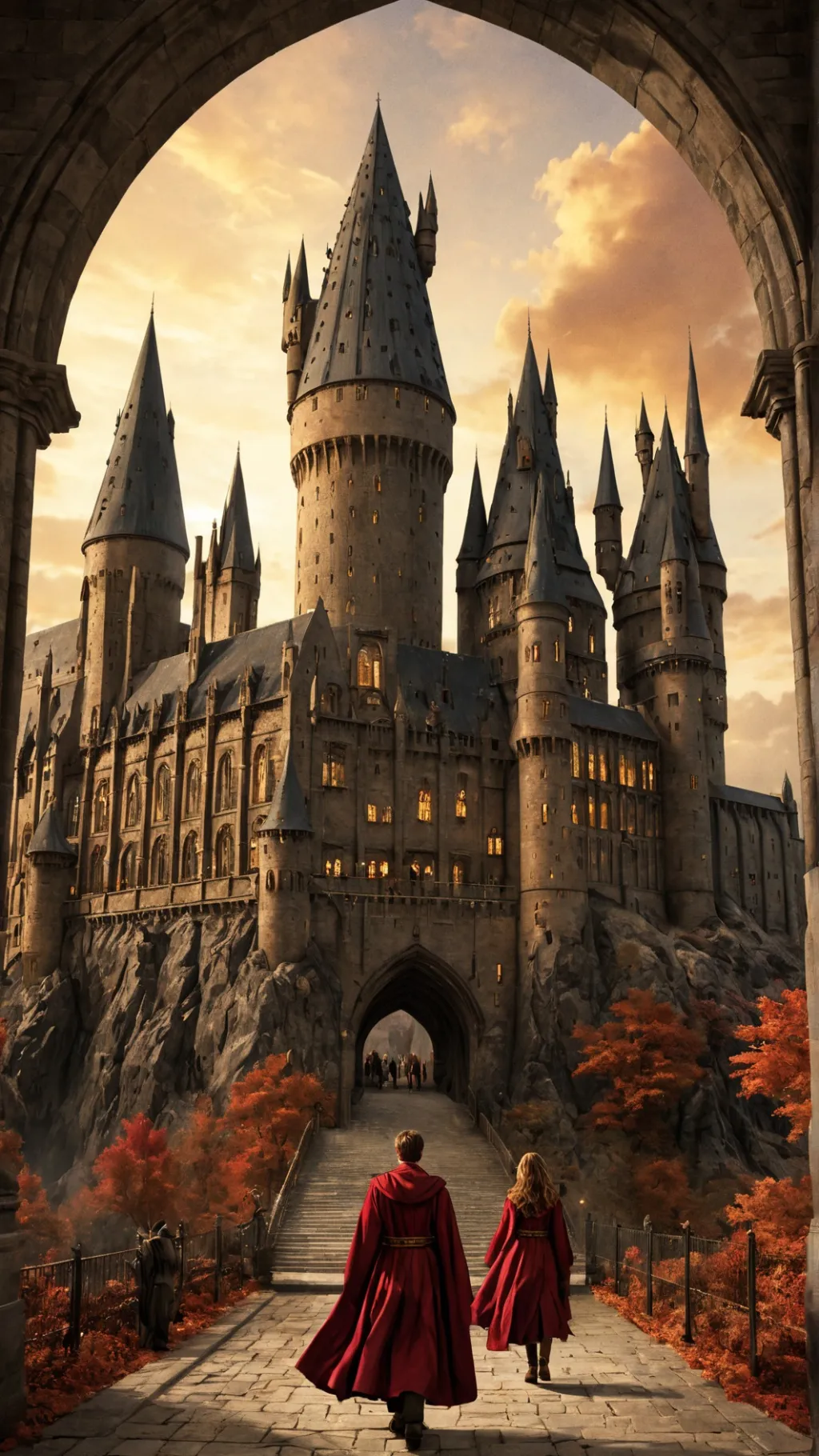 ai character: Gryffindor Gang background