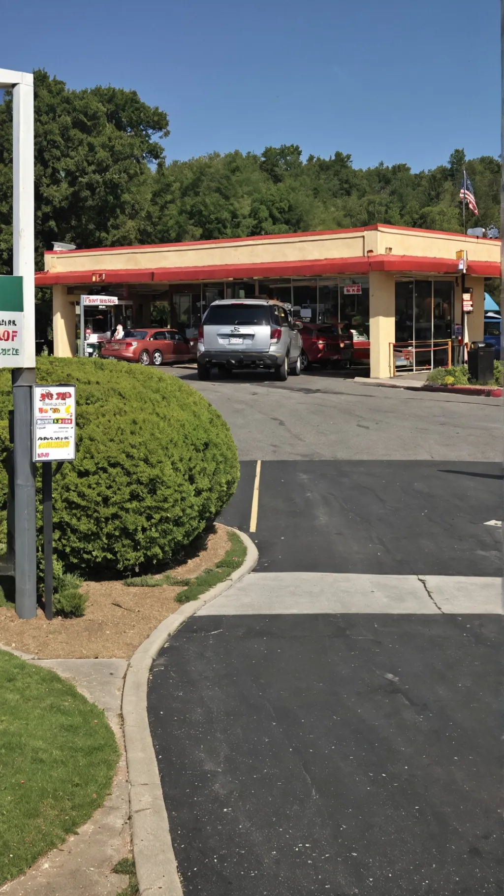 ai character: KPDH Drive Thru background