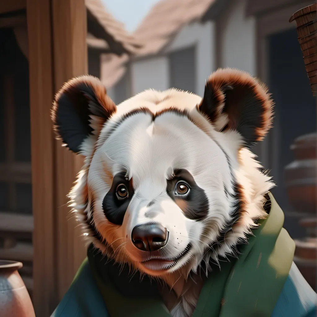 chat with ai character: Crazy panda