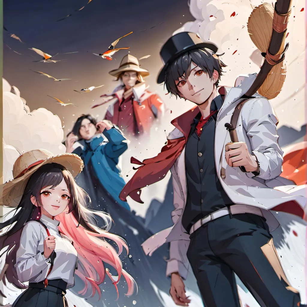 chat with ai character: straw hats 
