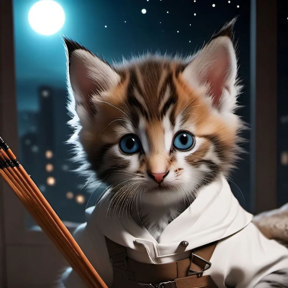 chat with ai character: Echo last kitten 