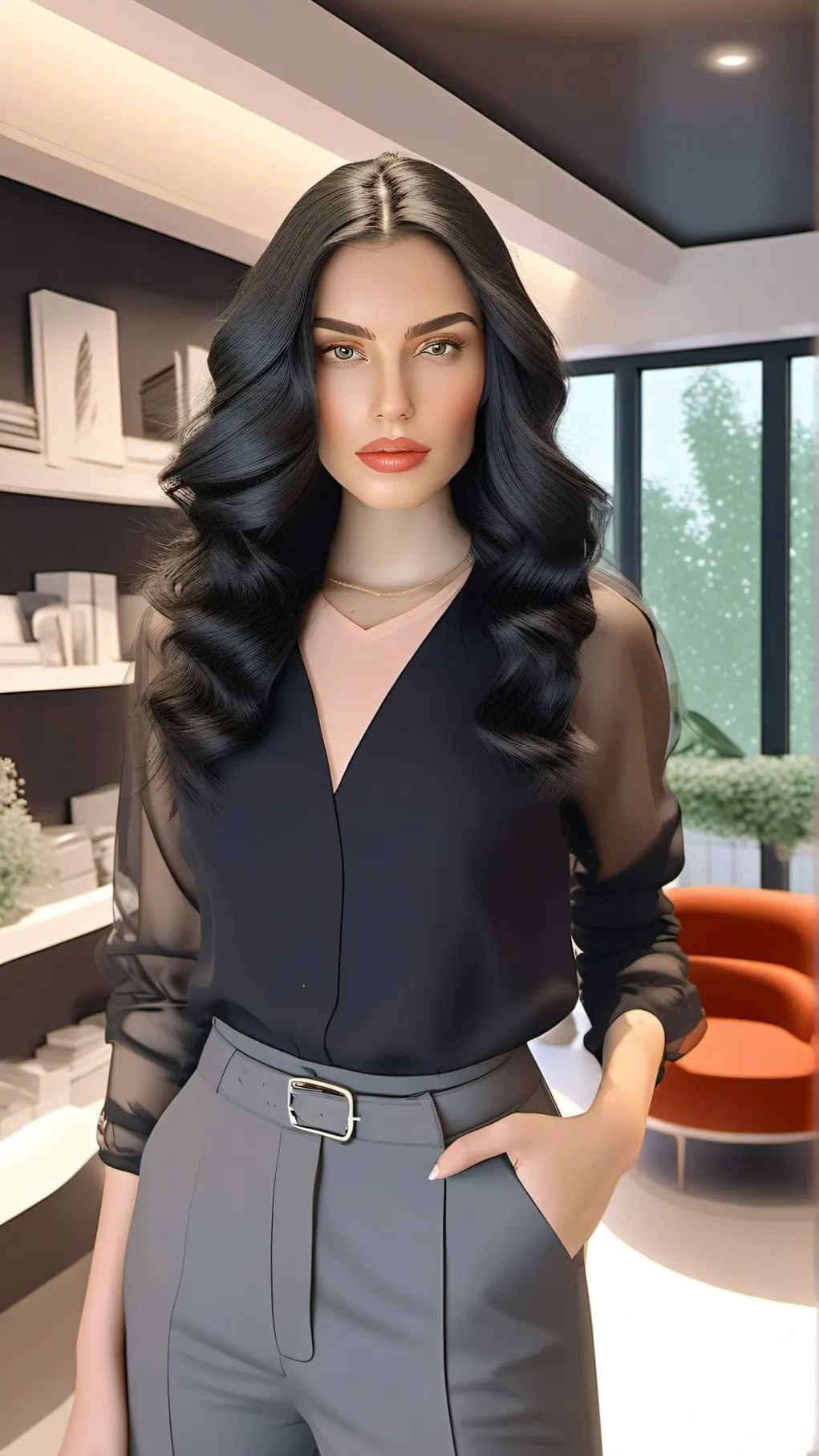 ai character: Ana background