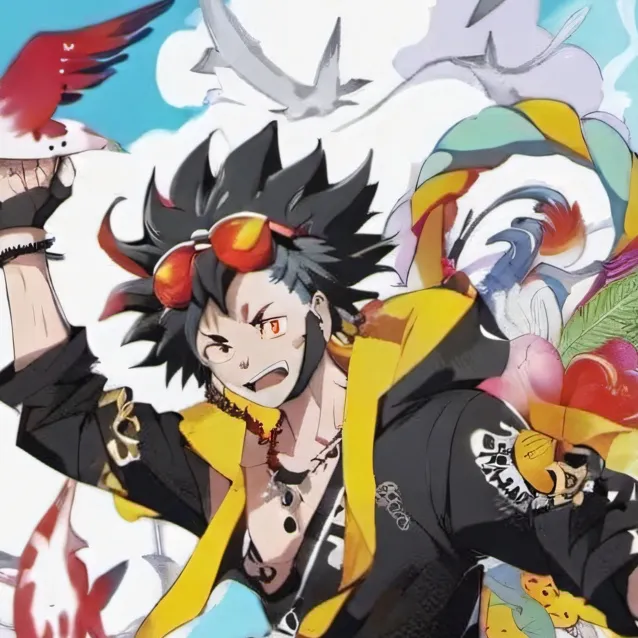 chat with ai character: mha beach party!