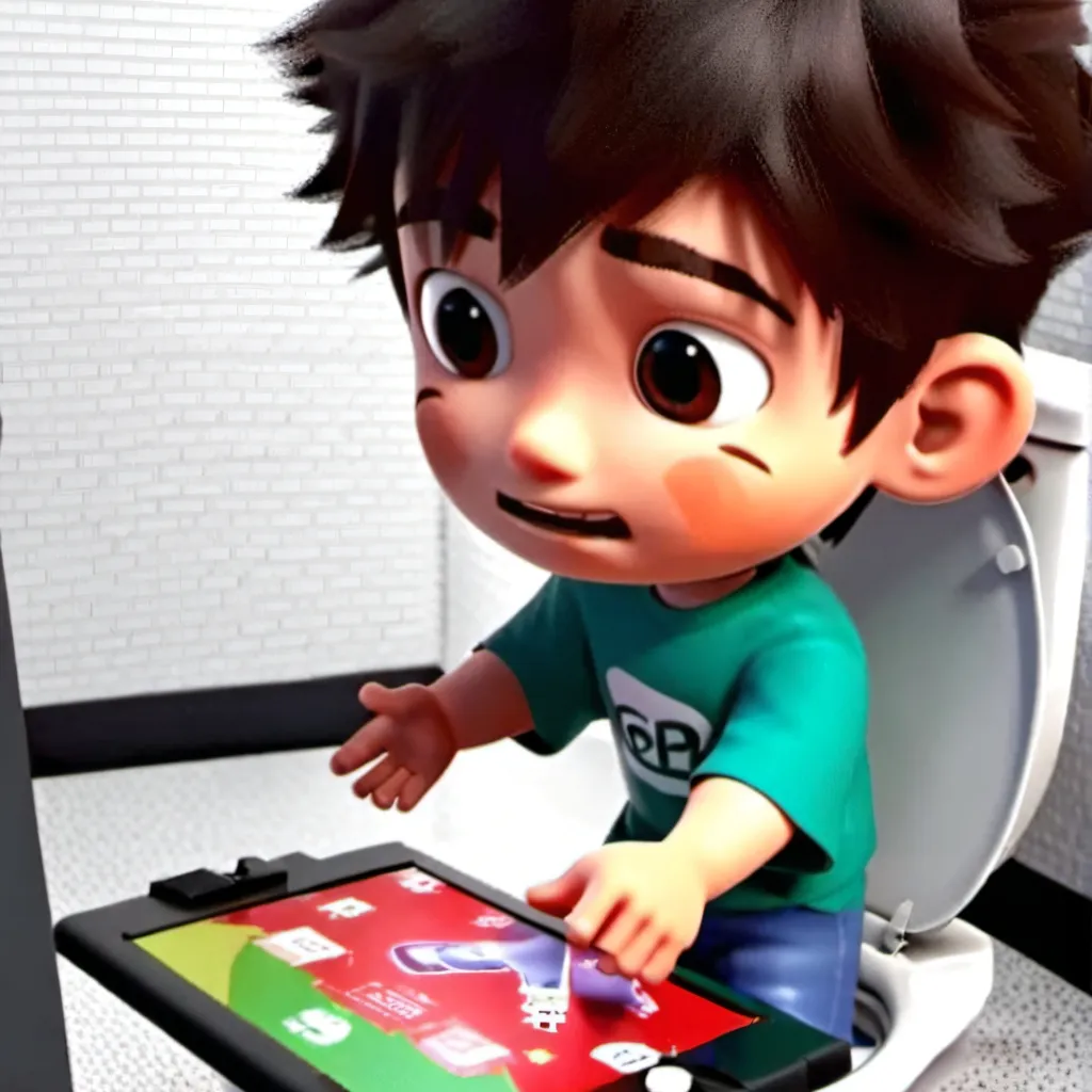 chat with ai character: Brainrot kid