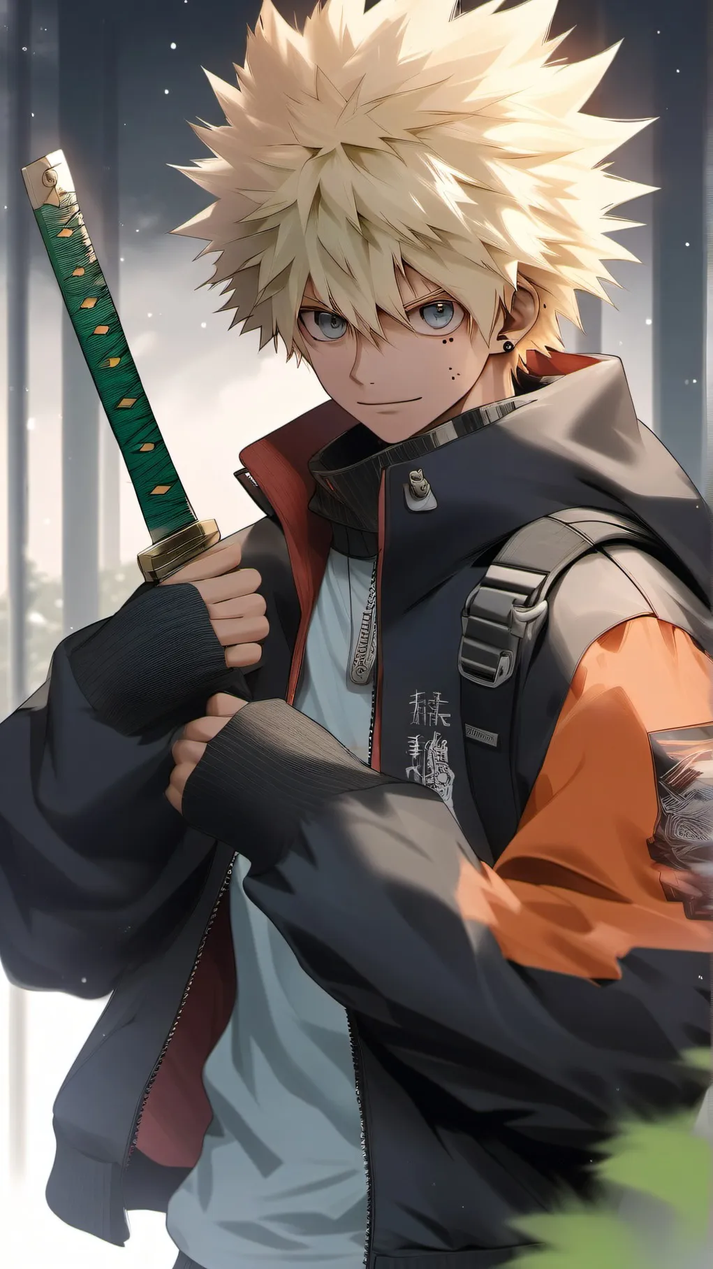 ai character: bakugo hates you background