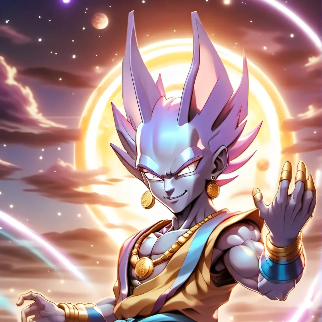 chat with ai character: beerus
