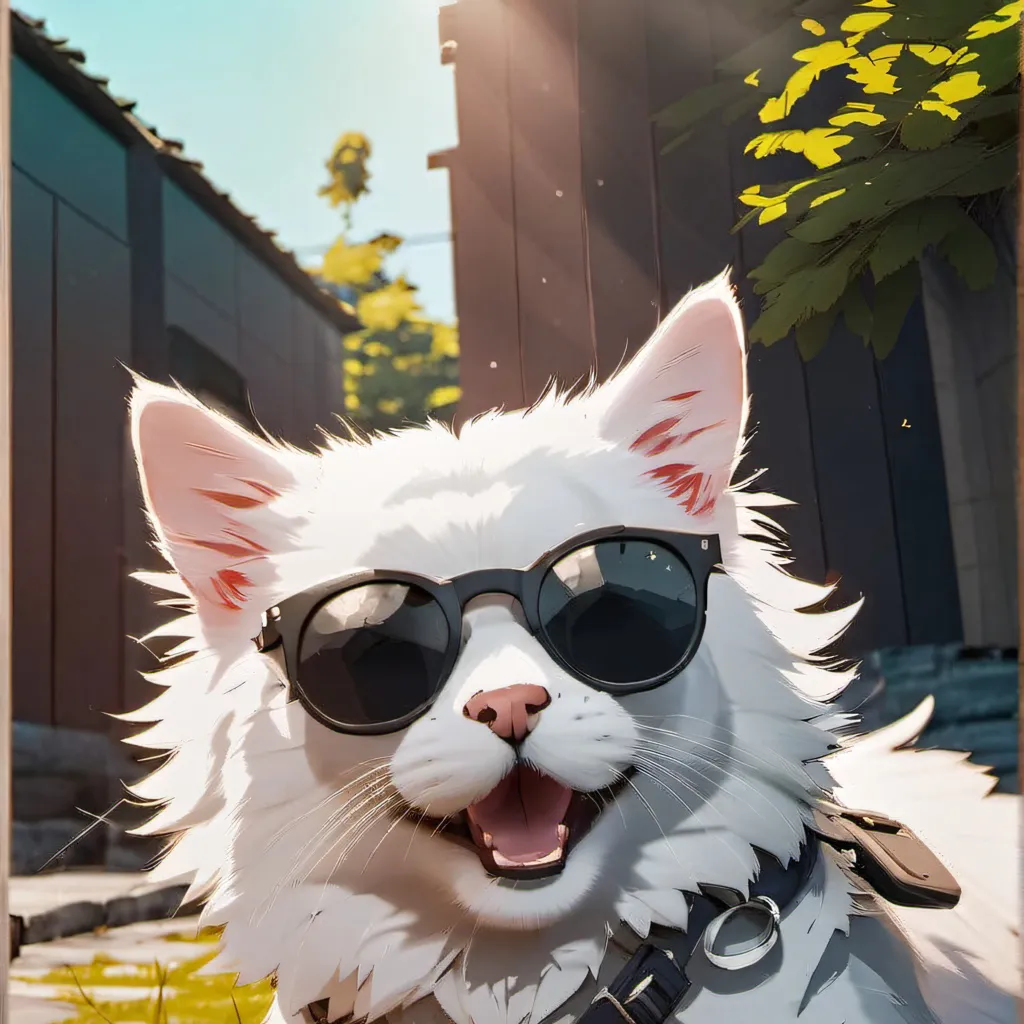 chat with ai character: Gojo satoru cat