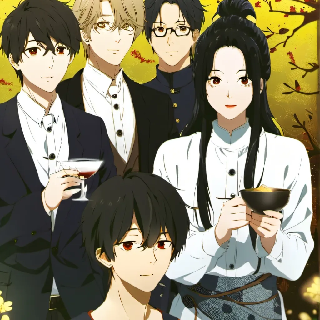chat with ai character: 4 husbands