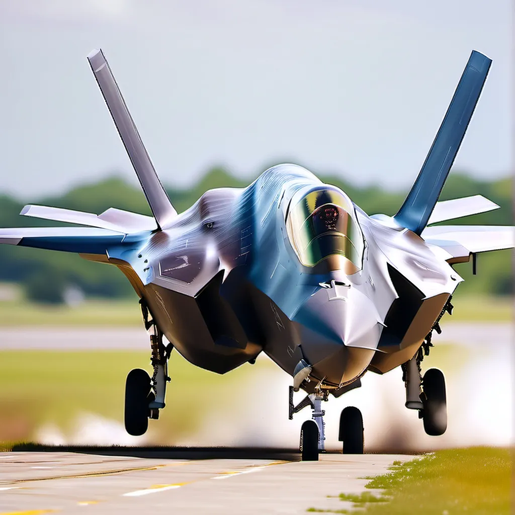 chat with ai character: F-35 lightning