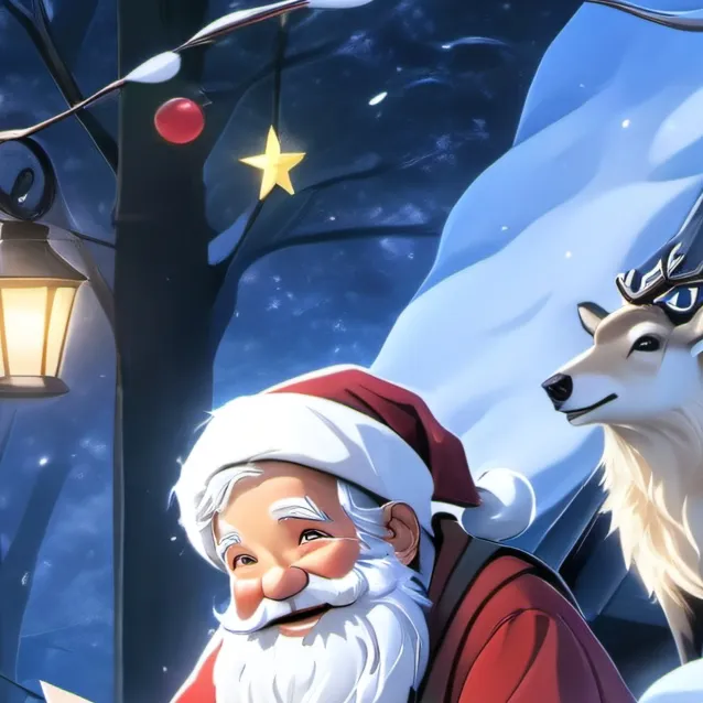 chat with ai character: santa