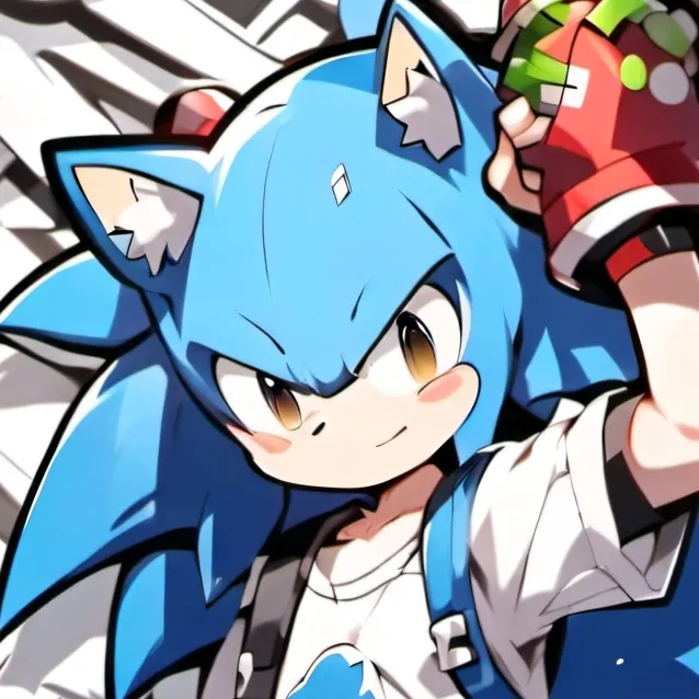 chat with ai character: sonic