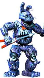 ai character: Nightmare Bonnie background