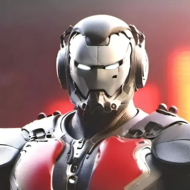 chat with ai character: the red iron man