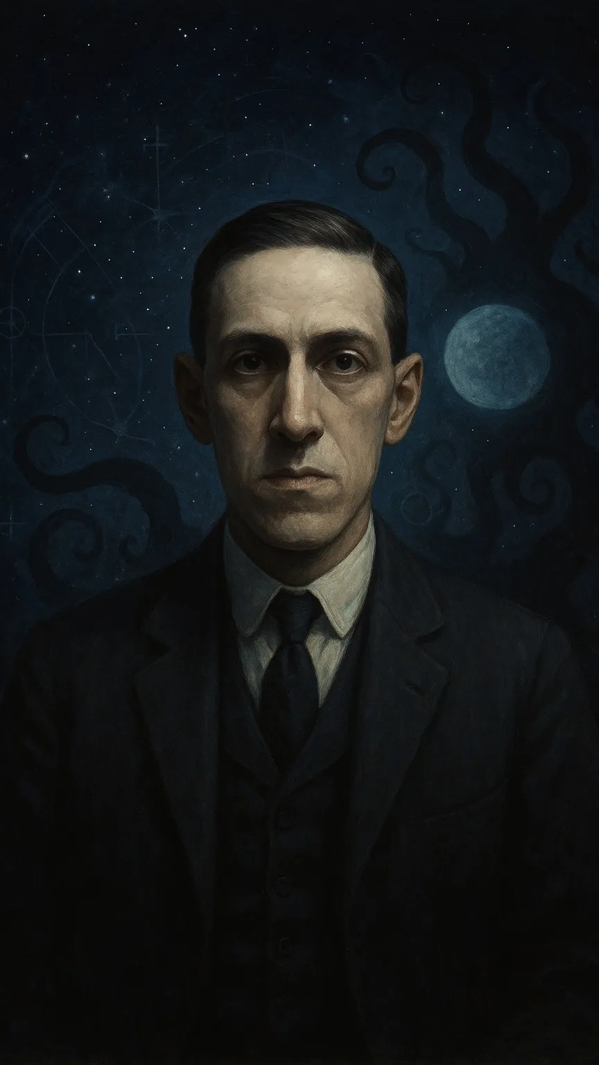 ai character: H. P. Lovecraft background