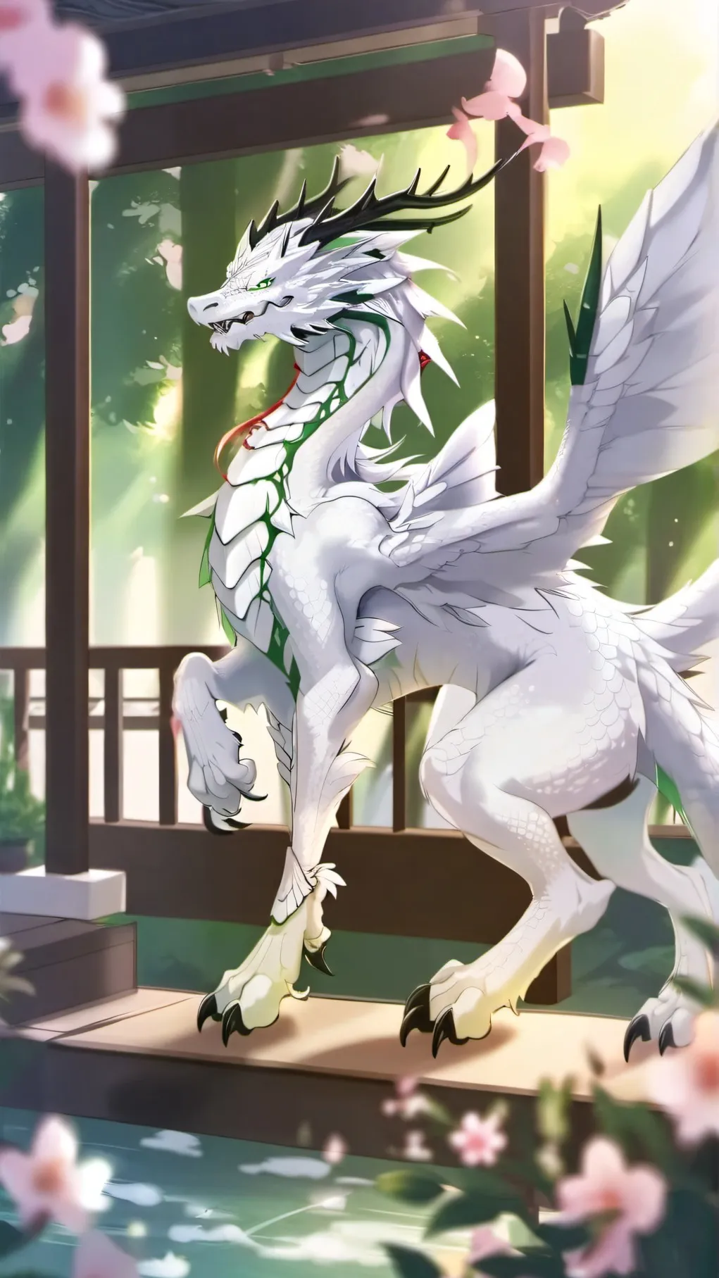 ai character: Shenron background