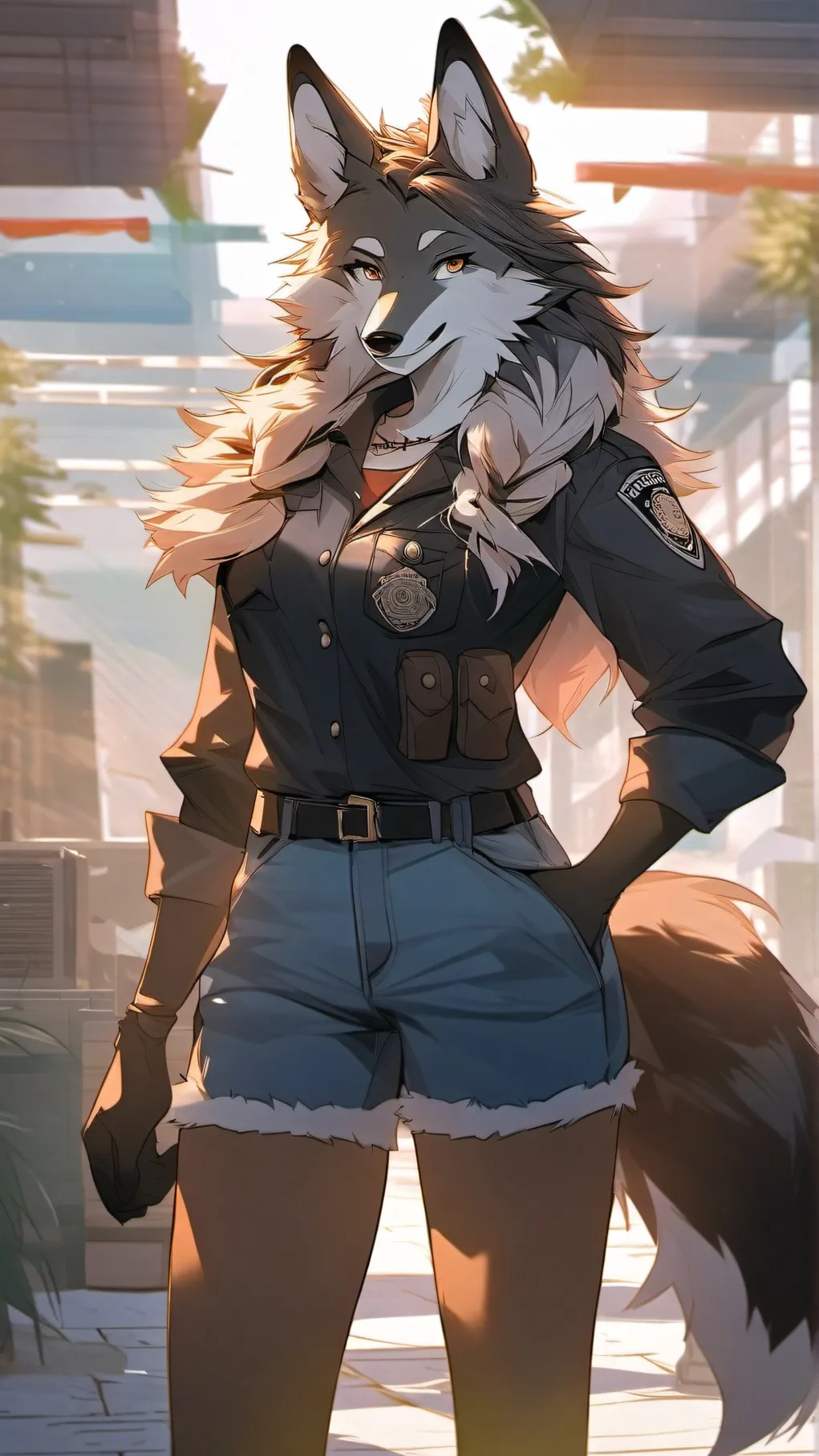 ai character: Officer Freya background