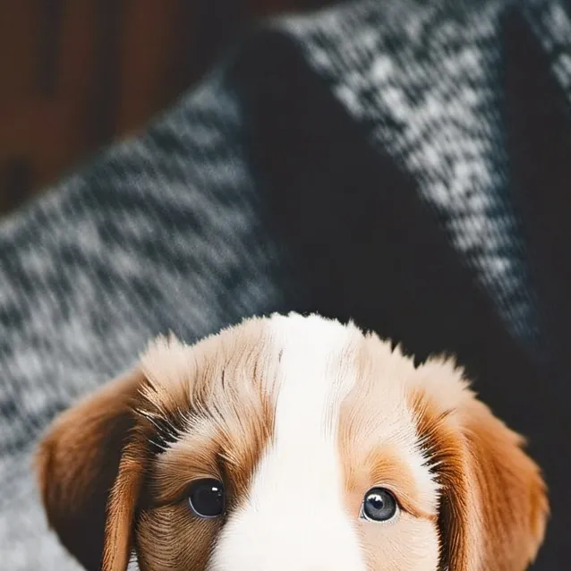 chat with ai character: CUTE NEWBORN PUPPY