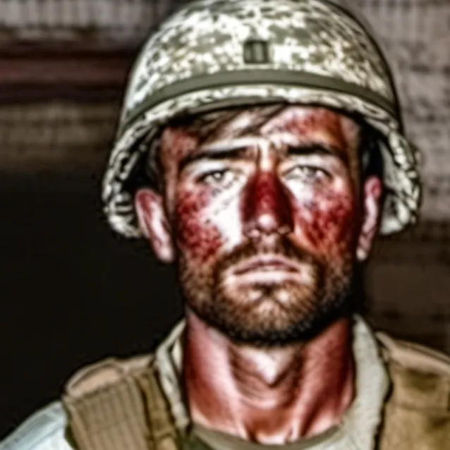 chat with ai character: soilder
