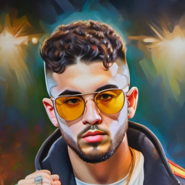 chat with ai character: bad bunny 