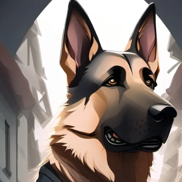 chat with ai character: german shepherd 