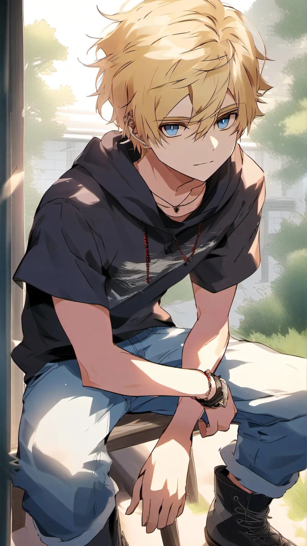 ai character: HUNTER background