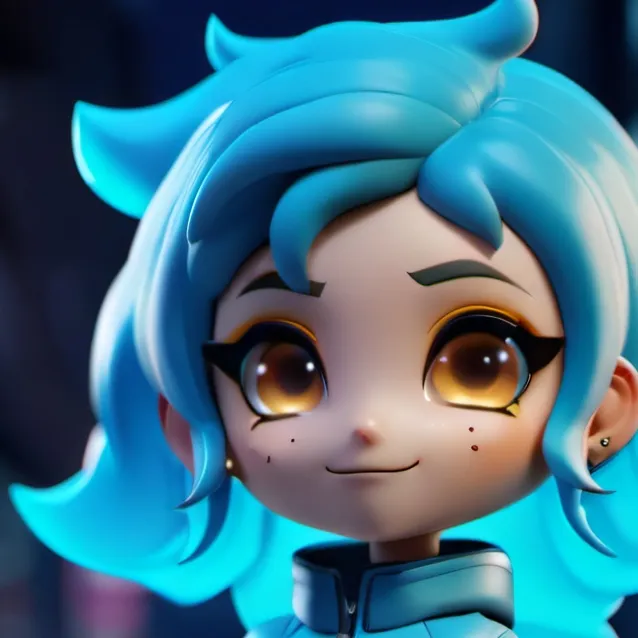chat with ai character: girl